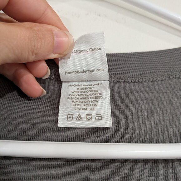 Hanna Andersson Star Wars Princess Leia Christmas Pajama Top Grey Size Small - Picture 3 of 5